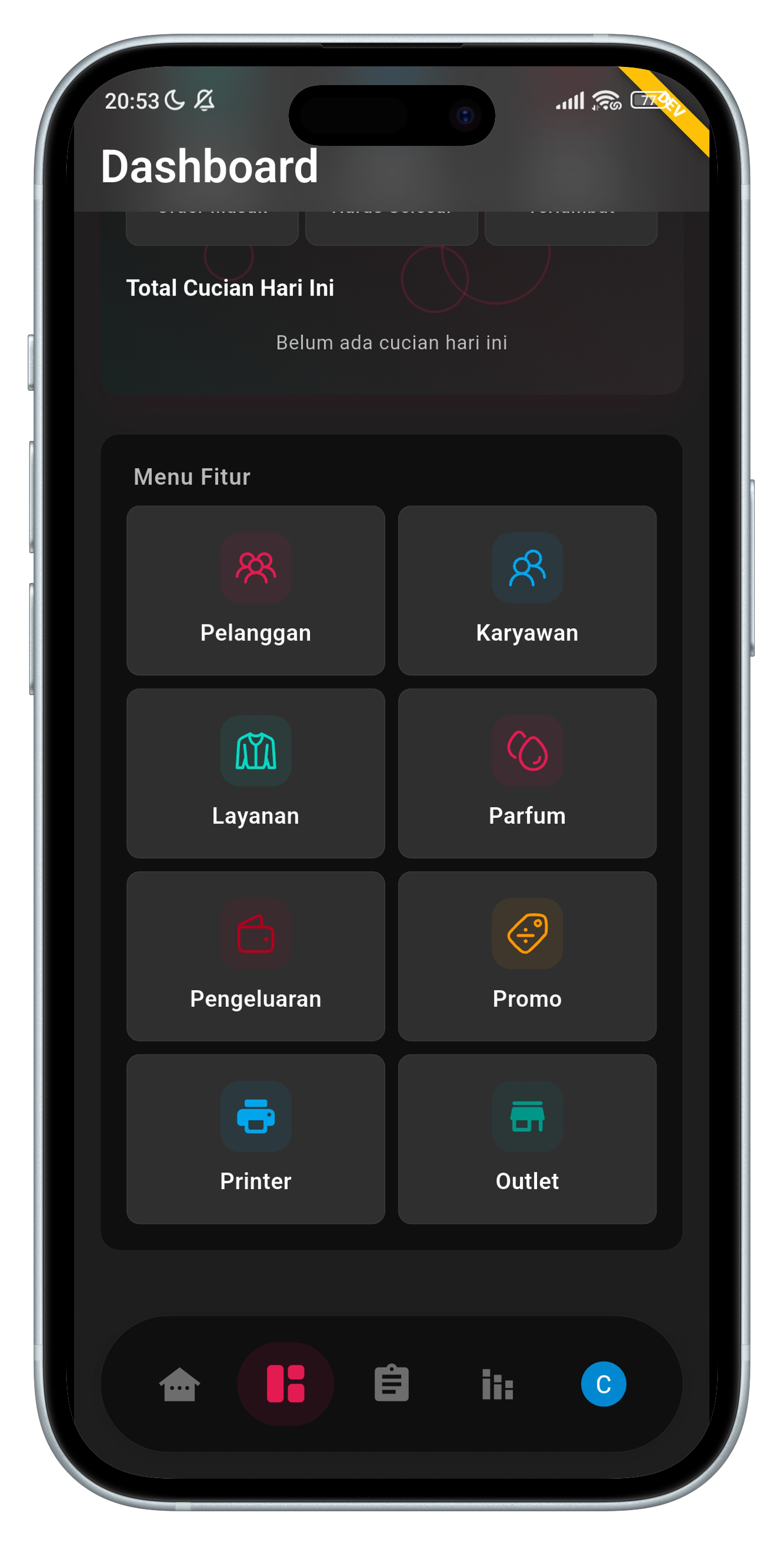 Catat pelanggan, promo, dan bukti pembayaran tanpa kertas.