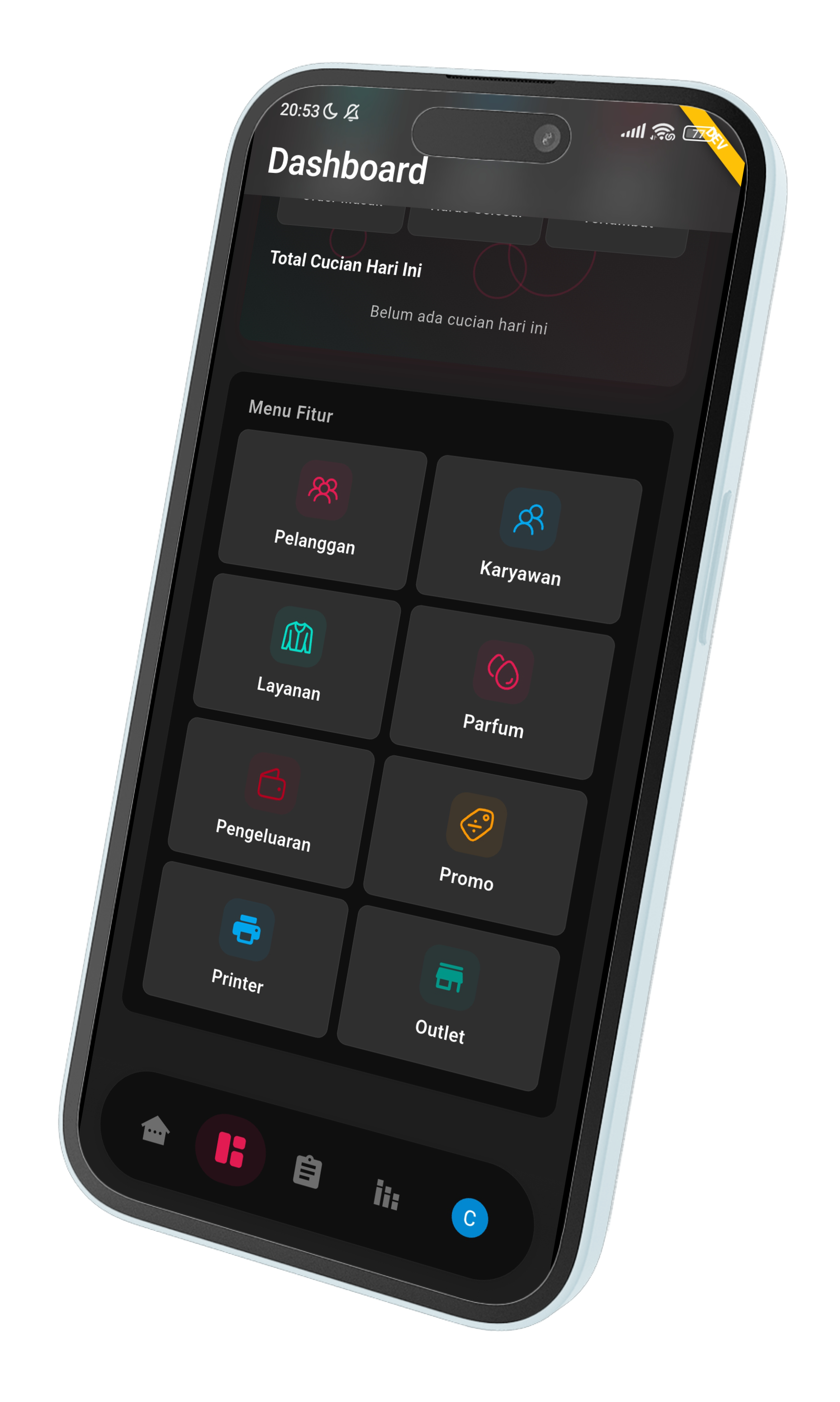 Catat pelanggan, promo, dan bukti pembayaran tanpa kertas.