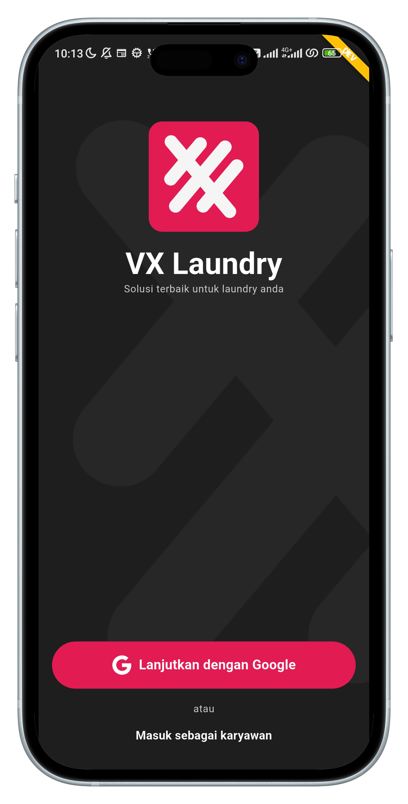 Unduh aplikasi VX Laundry